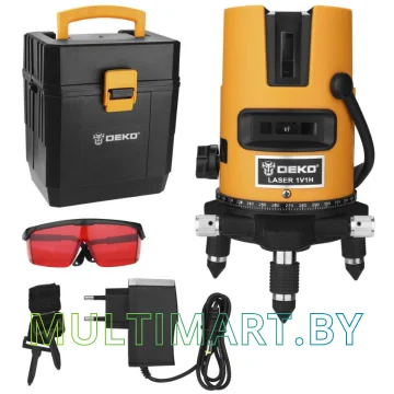 Лазерный нивелир Deko DKLL02RB Set 1 065-0275